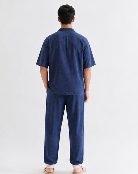 Relaxed Fit Trouser – Navy Blue