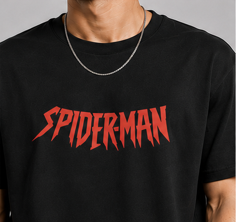 NEXORA — Red Spider Graphic T-Shirt