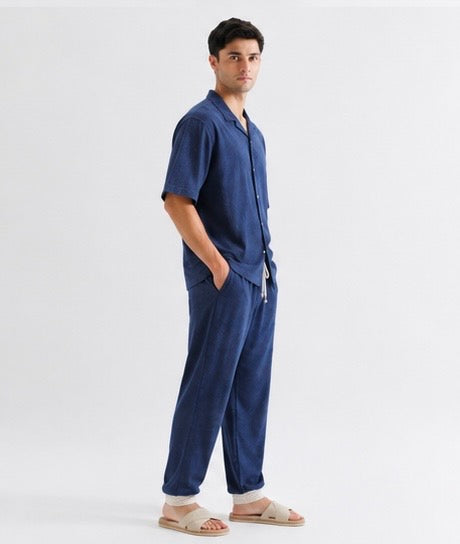 Relaxed Fit Trouser – Navy Blue