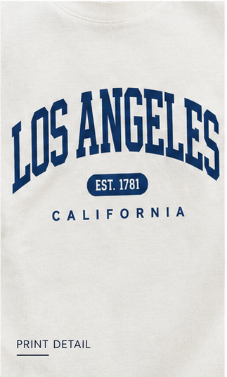 Los Angeles Oversized T-Shirt