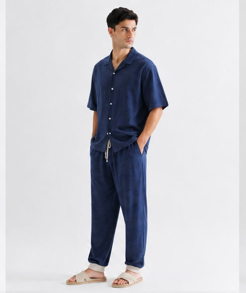 Relaxed Fit Trouser – Navy Blue